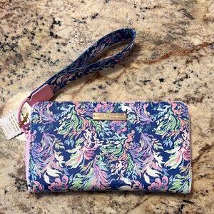 Simply Southern Multicolor Floral Wristlet